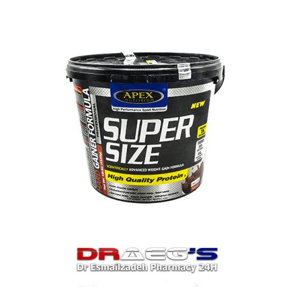 اپکس سوپر سایز |گینر کربوپروتئینapex super size4500 gr