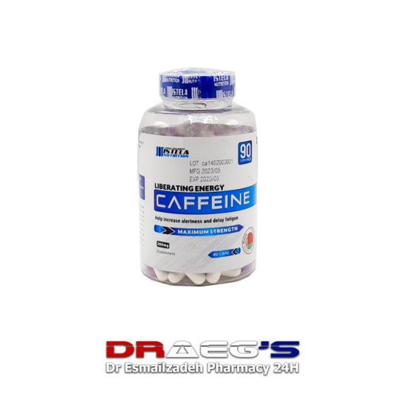 استلا کافئینISTELA NUTRATION CAFFEIN 90CAPS