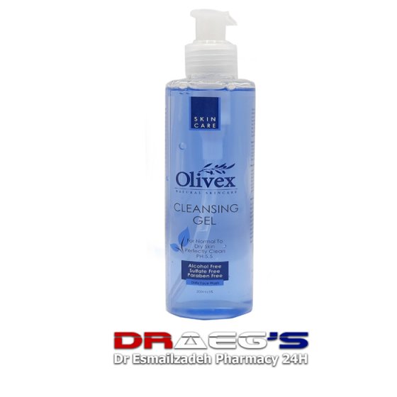الیوکس ژل پاک کننده پوست خشک و معمولیolivex cleansing gel normal&dry skin