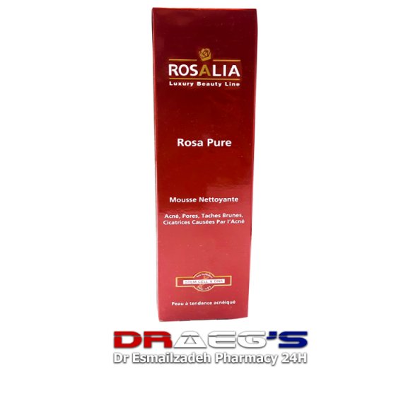 رزالیا رزا پیور فوم پاک کننده صورت ROSALIA rosa pure