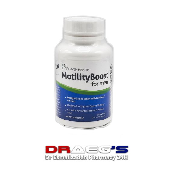 موتیلیتی بوست فیرهونهلث(درمان ناباروری آقایان)MOTILITYBOOSTFARIHAVEN HEALTHCAPSULES