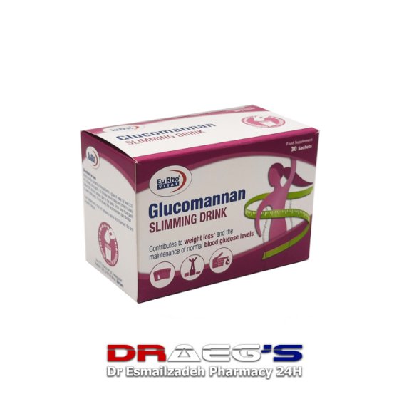 یوروویتال گلوکومان ساشه 30 عددیEURHOVITAL GLUCOMAN 30 SACHETS