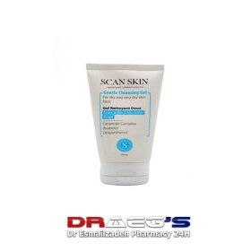 اسکن اسکین ژل پاک کننده پوست خشکscanskin gentel cheansing gel for dry skin 150 ml