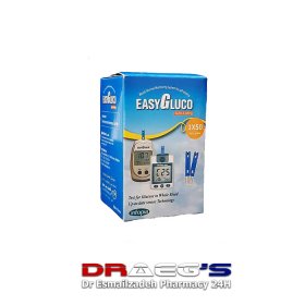 ایزی گلوکو نوارتست قندEASYGLUCOBLOOD GLUCOSE50TESTSTRIP