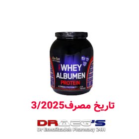 دکتر سان وی آلبومین 1کیلوگرمDR SUN WHEY ALBUMEN PROTEIN100%1KG