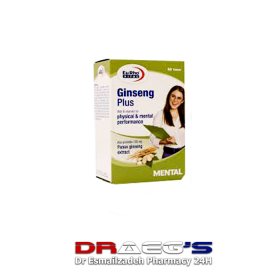 یوروویتال جینسینگ پلاس قرص 60 عددEURHOVITAL GINSING PLUS 60 TABS