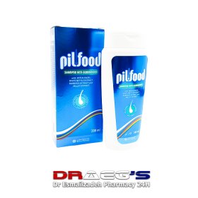 پیلفود شامپو مناسب پوست سردارای پوسته و شورهpilfood shampoo_anti seborrher200ml