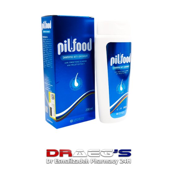 پیلفود شامپو ضدشوره200 میلpilfood shampoo anti dandruff200 ml