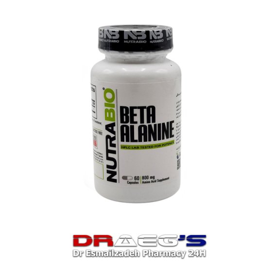 نوترابایو بتاآلانین کپسول120 عددیNUTRABIO BRTAALANINE CAPSULES120