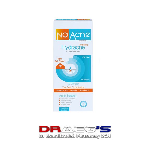نوآکنه ژل کرم آبرسان پوست چرب و جوشدار70میلNO ACNE HYDROCNE GEL CREAM FOR OILY SKIN70ML