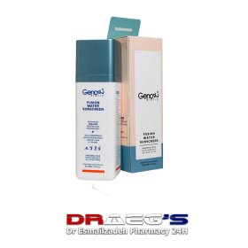 ژنوبایوتیک ضد آفتاب فیوژن واتر اس پی اف 50 حجم 50میلGENOBIOTIC SUNSCREEN FUSION WATER30ML