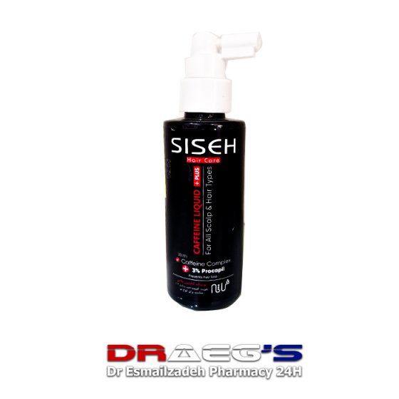 ثی ثه محلول کافئین لیکوئید پلاس با حجم 150 میلSISEH CAFFEINE LIQUID PLUS FOR ALL SCALP &HAIR TYPES150ML