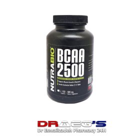 نوترابایو بی سی ااکپسول150عددی NUTRABIO BCAA2500ML  |  CAPSULES150