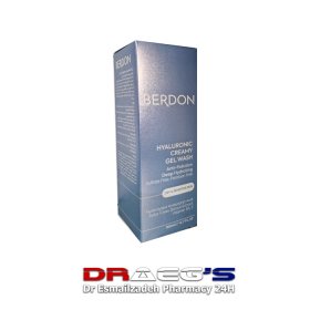 بردون ژل شستشوی کرمی هیالورونیک پوست خشک و حساس حجم 200میلBERDON HYALURONIC CREAMYGEL WASH DRY&SENSITIVE SKIN 200ML