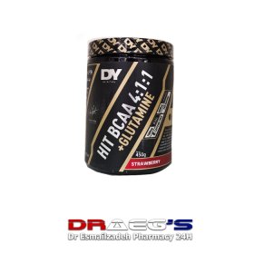 دوریان یتس دی وای نوتریشن بی سی اا4:1:1 همراه باگلوتامین450گرمDY NUTRITION HIT BCAA 4:1:1+GLUTAMINE 450GR