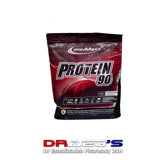 آیرون مکس وی پروتئین 90درصد وزن 1 کیلوگرمIRON MAXX PROTEI90% 1000GR