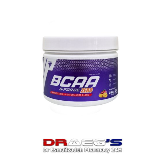 ترک نوتریشن بی سی ای ای پودر جی فورس انبه وزن 250 گرمTREC BCAA G_FORCE ZERO 250 GR