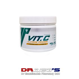 ترک ویتامین ث +لیزین پودر 300 گرمTREC VIT.C+L_LYSINEPOWDER300GR
