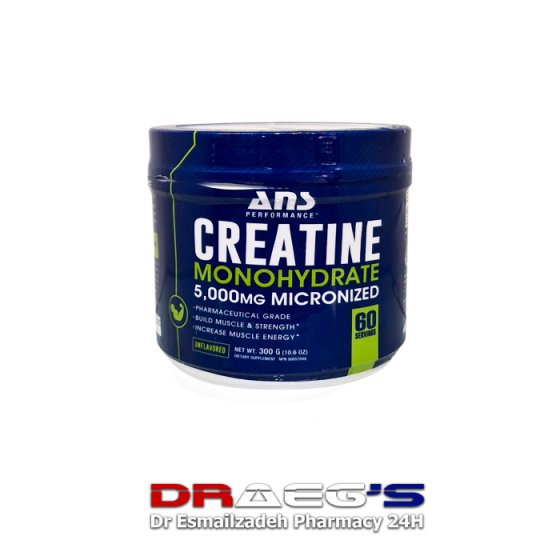 ای ان اس کراتین مونوهیدرات وزن 300 گرمANS CREATINW MONOHYDRATE300GR