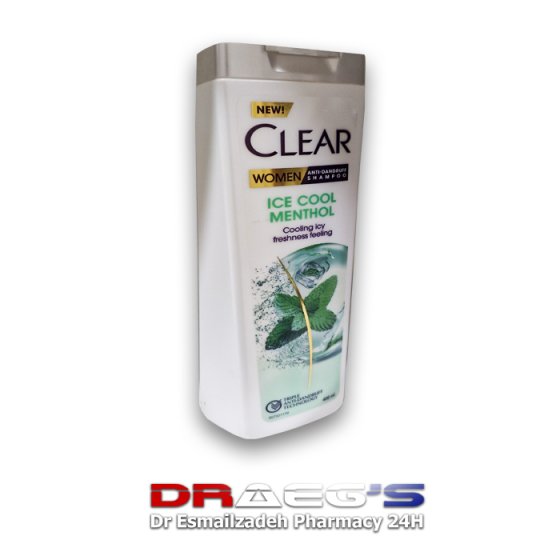شامپو کلیر زنانه آیس کول منتول حجم 400میلCLEAR WOMEN ICE COOL MENTHOL 400ML