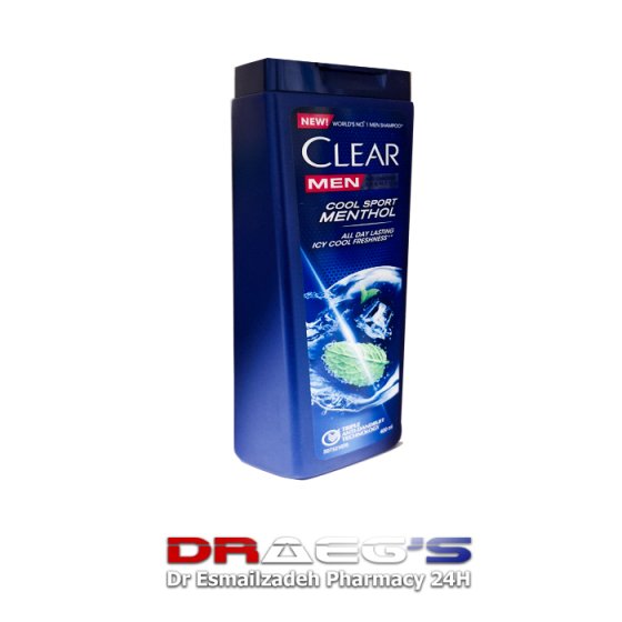شامپو کلییر مردانه کول اسپورت منتول حجم 400 میلCLEAR MEN COOL SPORT MENTHOL 400ML