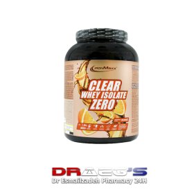 آیرون مکس کلیر وی زیرو 900 گرم وی ایزوله با طعم پرتقالIRONMAXX CLEAR WHEY ISOLATE ZERO 900GR